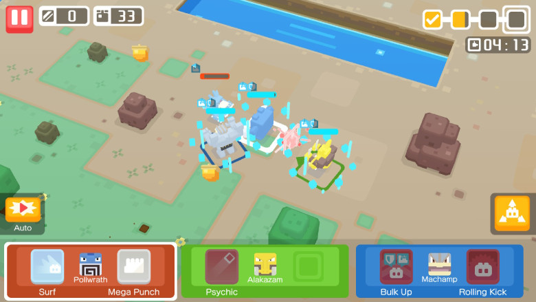 Pokémon out on an expedition